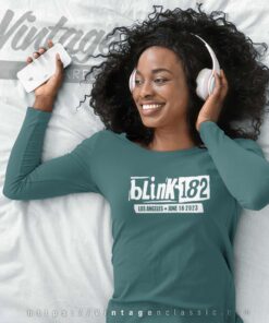 Blink 182 Tour 2023 June 16 Los Angeles Long Sleeve Tee