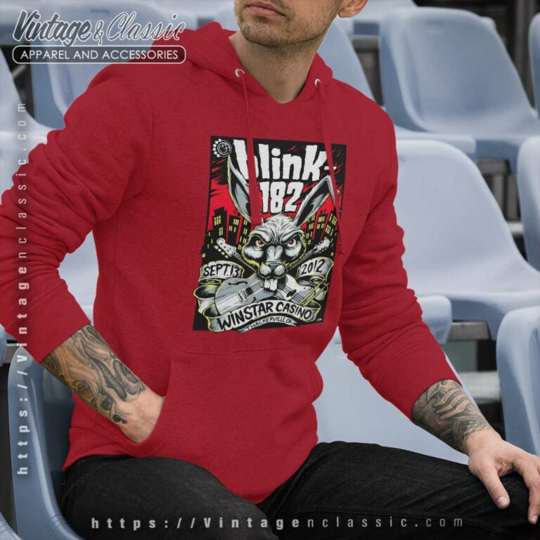 Blink 182 Winstar Casino Hoodie Blink 182 Winstar Casino Hoodie