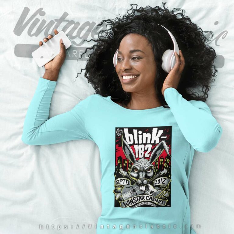 Blink 182 Winstar Casino Long Sleeve Tee Blink 182 Winstar Casino Long Sleeve Tee