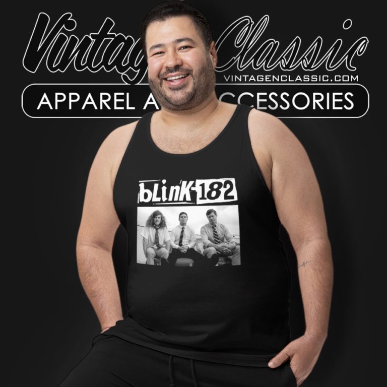 Blink 182 Workaholics Mashup Tank Top Racerback Blink 182 Workaholics Mashup Tank Top Racerback