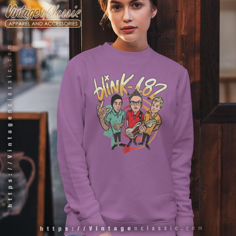 Blink 182 World Tour 2023 2024 Sweatshirt Blink 182 World Tour 2023 2024 Sweatshirt