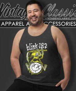 Blink 182 World Tour Death Tank Top Racerback