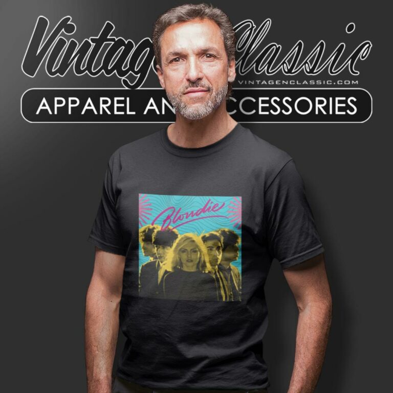 Blondie 1980s Style Vintage T Shirt Blondie 1980s Style Vintage T Shirt