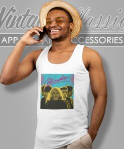 Blondie 1980s Style Vintage Tank Top Racerback