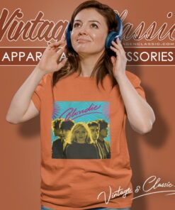 Blondie 1980s Style Vintage Women T Shirt