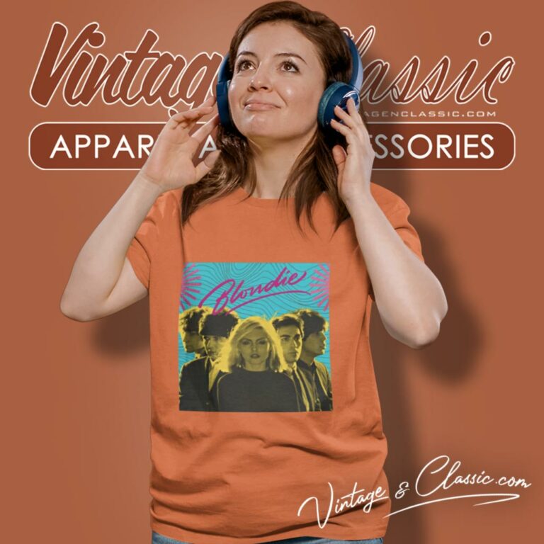 Blondie 1980s Style Vintage Women T Shirt Blondie 1980s Style Vintage Women T Shirt