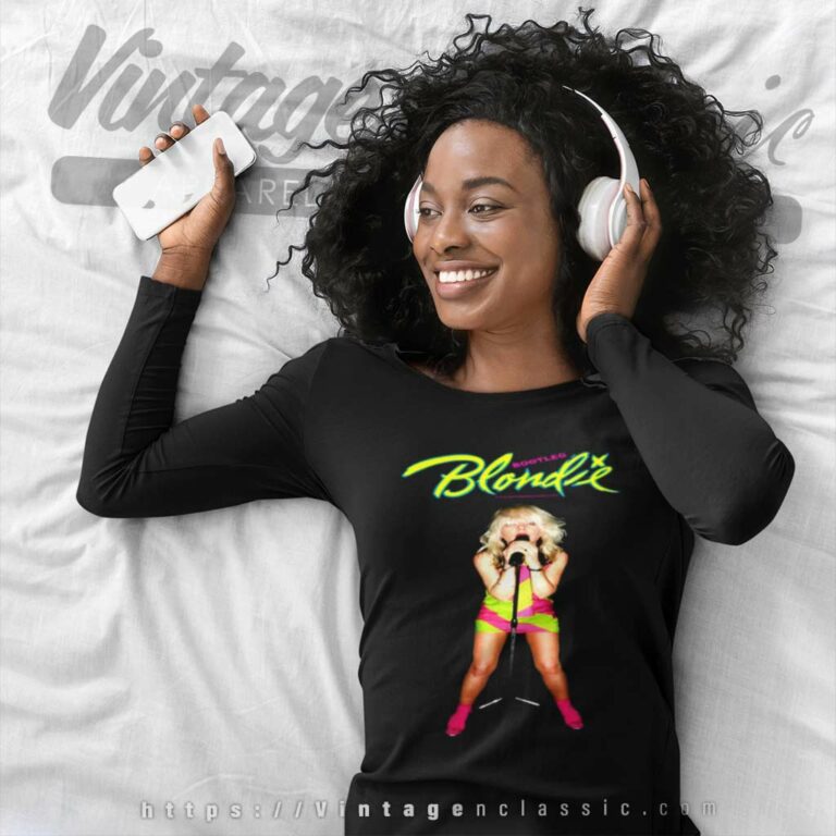 Blondie Bootleg Debbie Long Sleeve Tee Blondie Bootleg Debbie Long Sleeve Tee