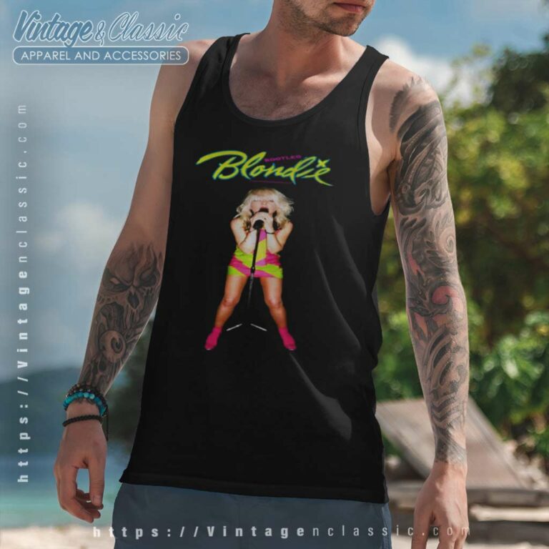 Blondie Bootleg Debbie Tank Top Racerback Blondie Bootleg Debbie Tank Top Racerback