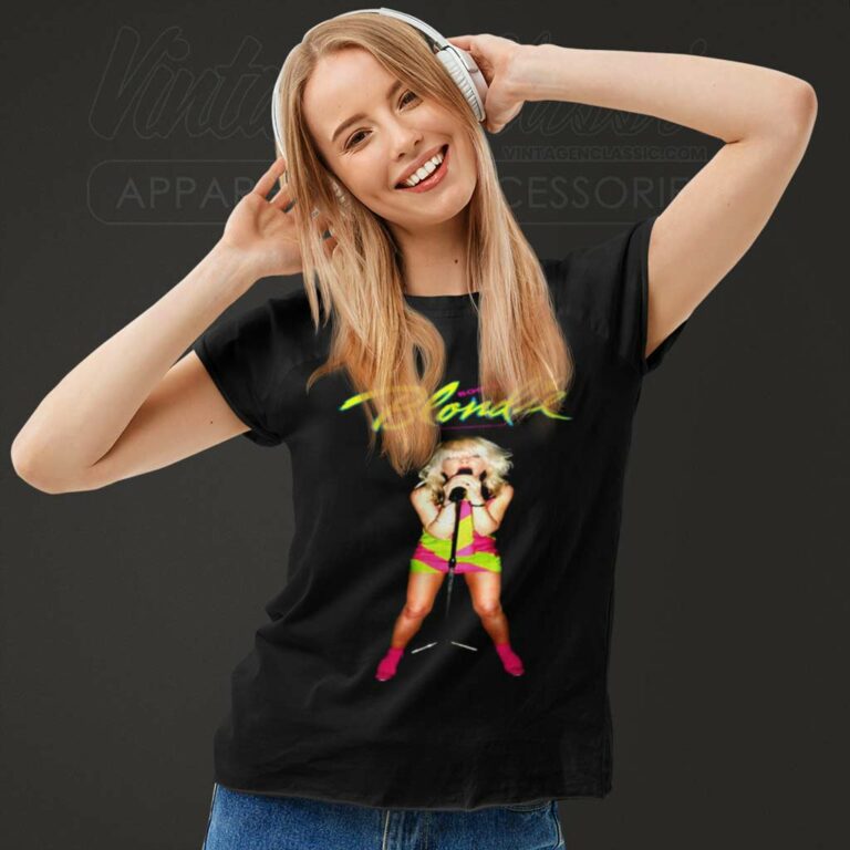 Blondie Bootleg Debbie Women TShirt Blondie Bootleg Debbie Women TShirt