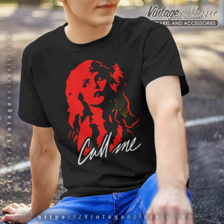 Blondie Call Me T Shirt Blondie Call Me T Shirt