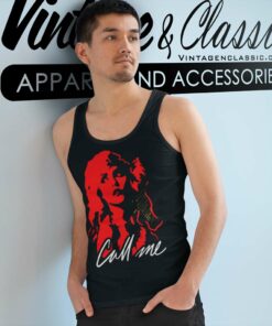 Blondie Call Me Tank Top Racerback
