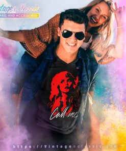 Blondie Call Me V Neck TShirt