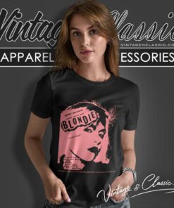 Blondie Debbie Harry 1977 Rock Women T Shirt