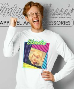 Blondie Debbie Harry Long Sleeve Tee