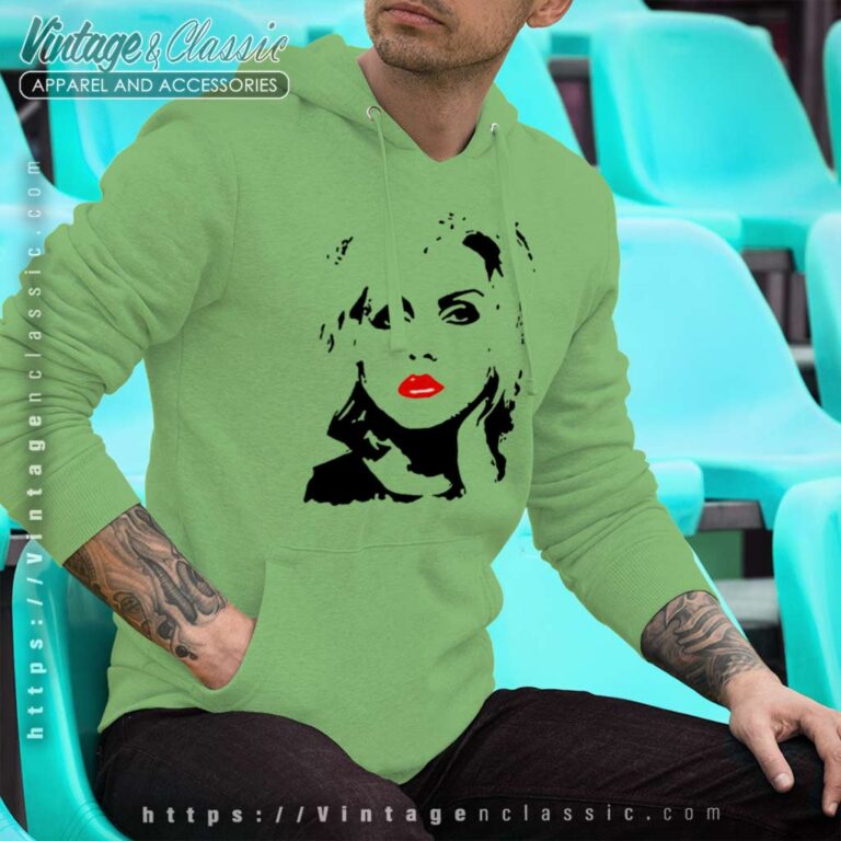 Blondie Debbie Harry Poster Red Lips Shirt Top Ideal Gift Hoodie Blondie Debbie Harry Poster Red Lips Shirt Top Ideal Gift Hoodie