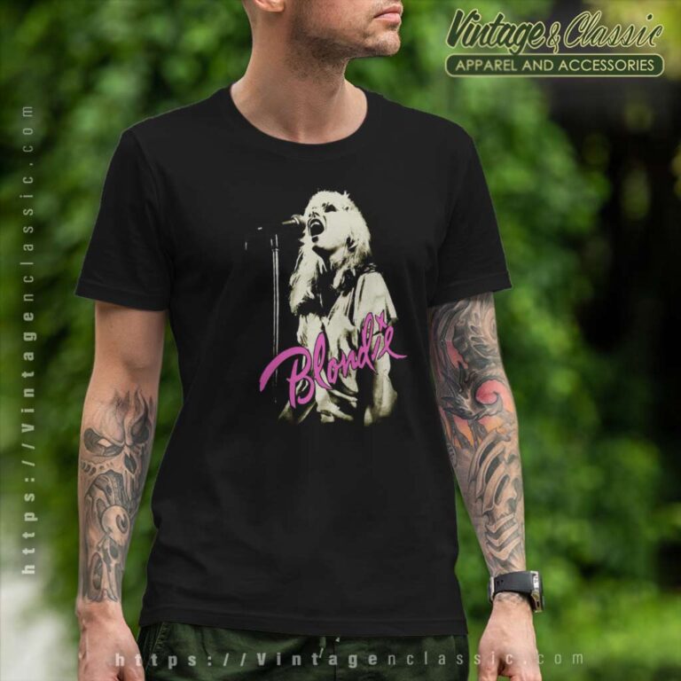 Blondie Debbie Harry Rock Band Music T Shirt Blondie Debbie Harry Rock Band Music T Shirt