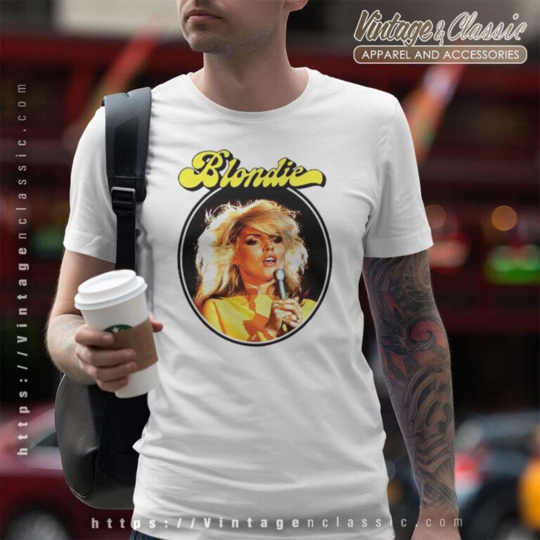 Blondie Debbie Harry Shirt Ladies Rock T Shirt Blondie Debbie Harry Shirt Ladies Rock T Shirt
