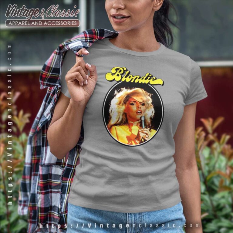 Blondie Debbie Harry Shirt Ladies Rock Women TShirt Blondie Debbie Harry Shirt Ladies Rock Women TShirt