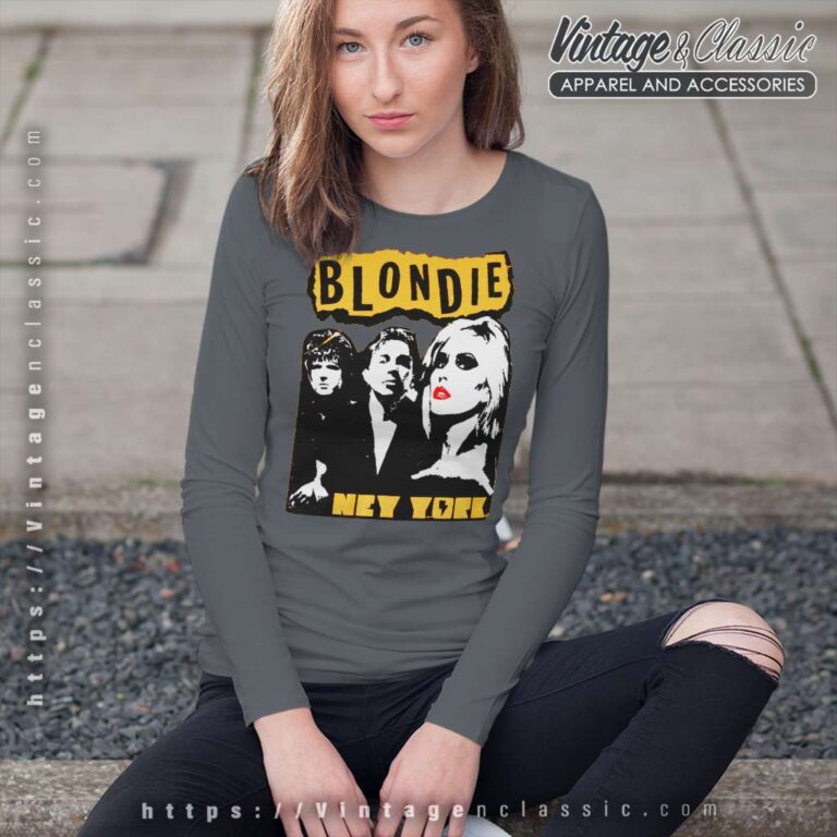 Blondie Dirty Punk Debbie Harry Music American Singer Long Sleeve Tee Blondie Dirty Punk Debbie Harry Music American Singer Long Sleeve Tee