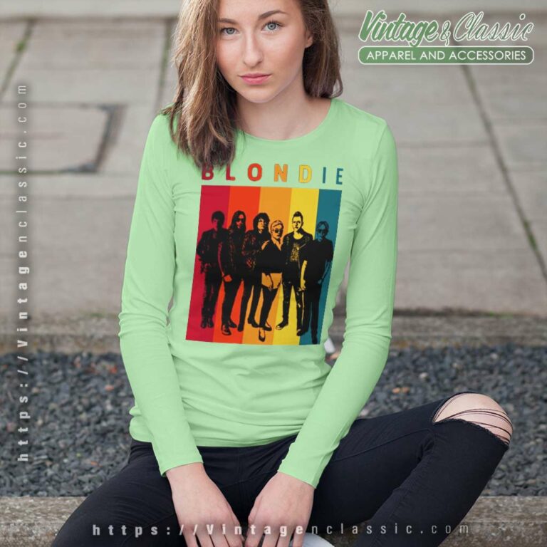 Blondie Live In Concert Long Sleeve Tee Blondie Live In Concert Long Sleeve Tee