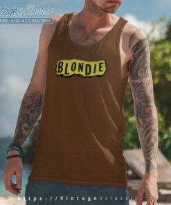 Blondie Logo Tank Top Racerback