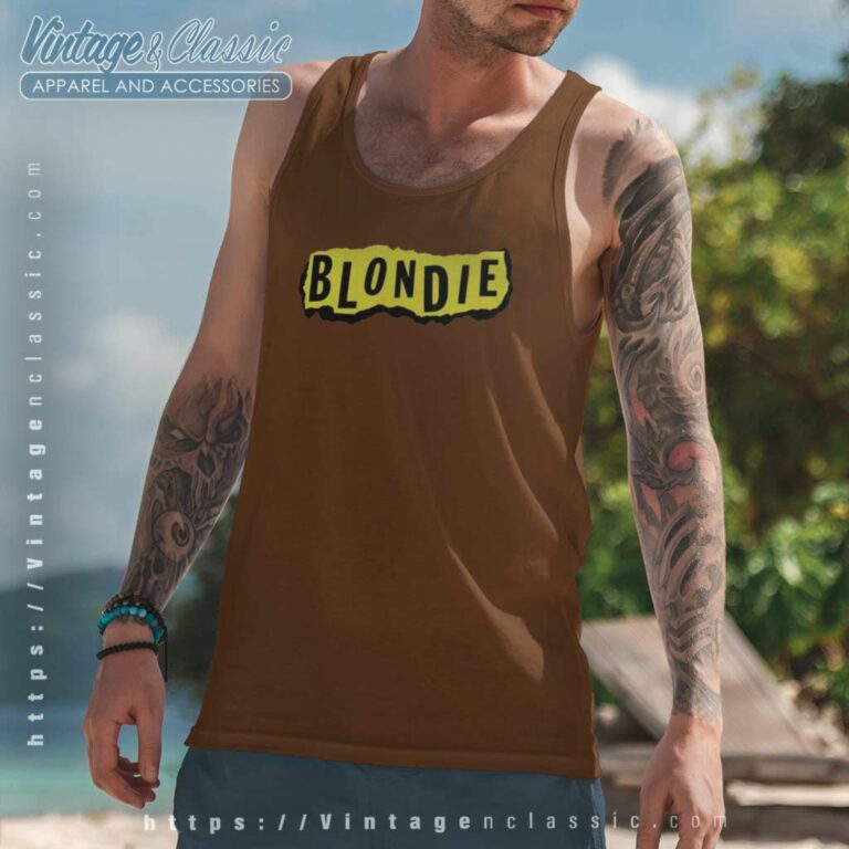 Blondie Logo Tank Top Racerback Blondie Logo Tank Top Racerback