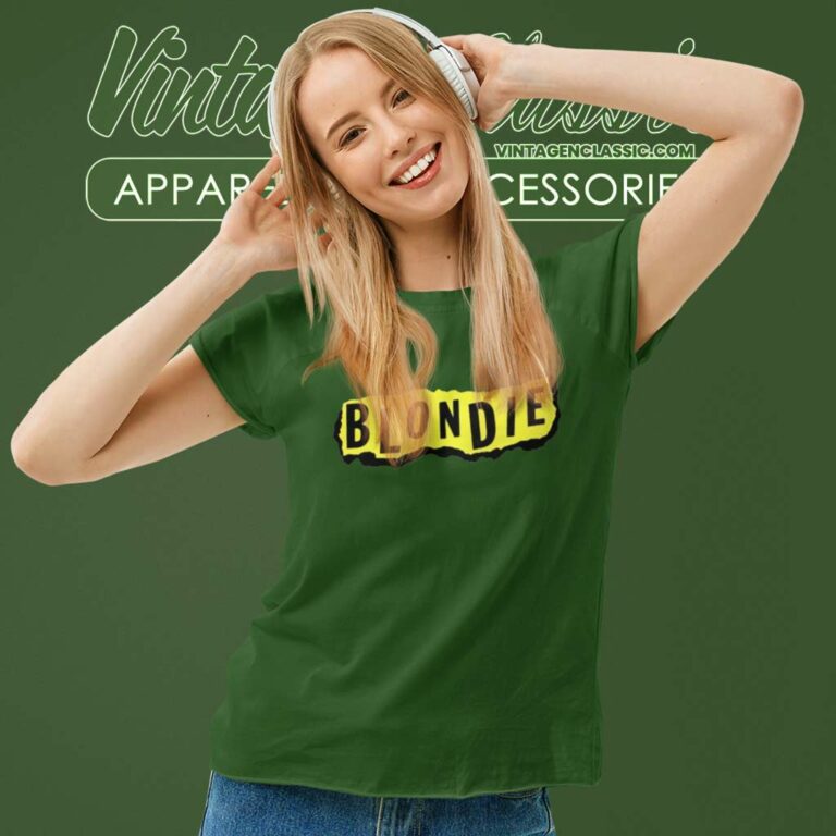 Blondie Logo Women TShirt Blondie Logo Women TShirt