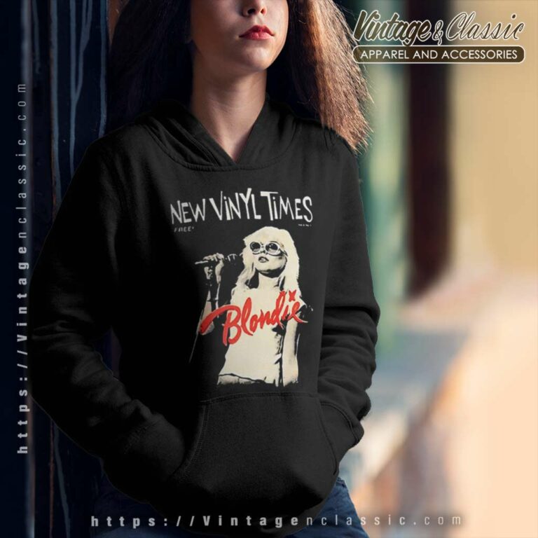 Blondie New Vinyl Times Hoodie Blondie New Vinyl Times Hoodie