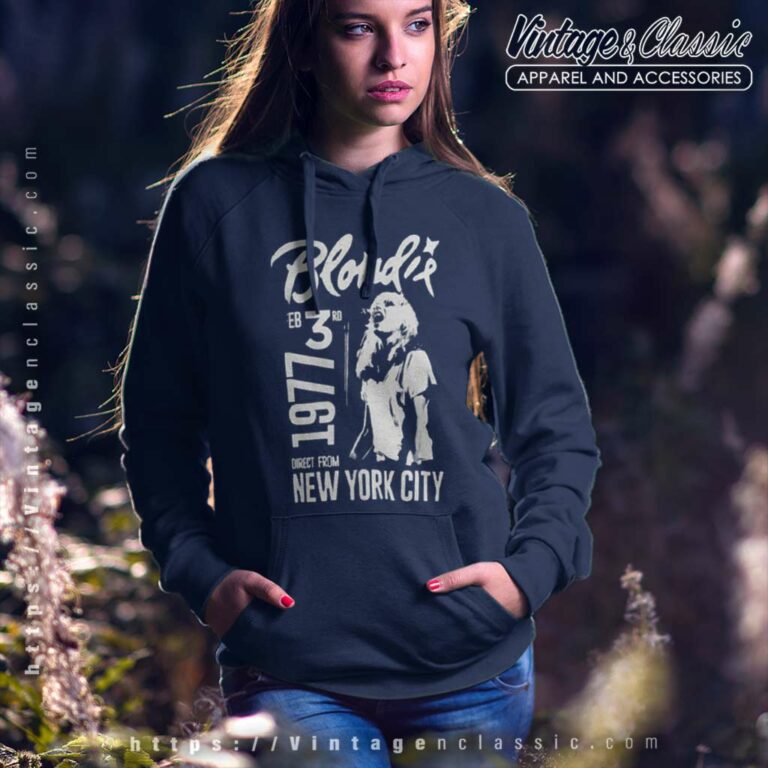 Blondie Print The Legend 90s Hoodie Blondie Print The Legend 90s Hoodie