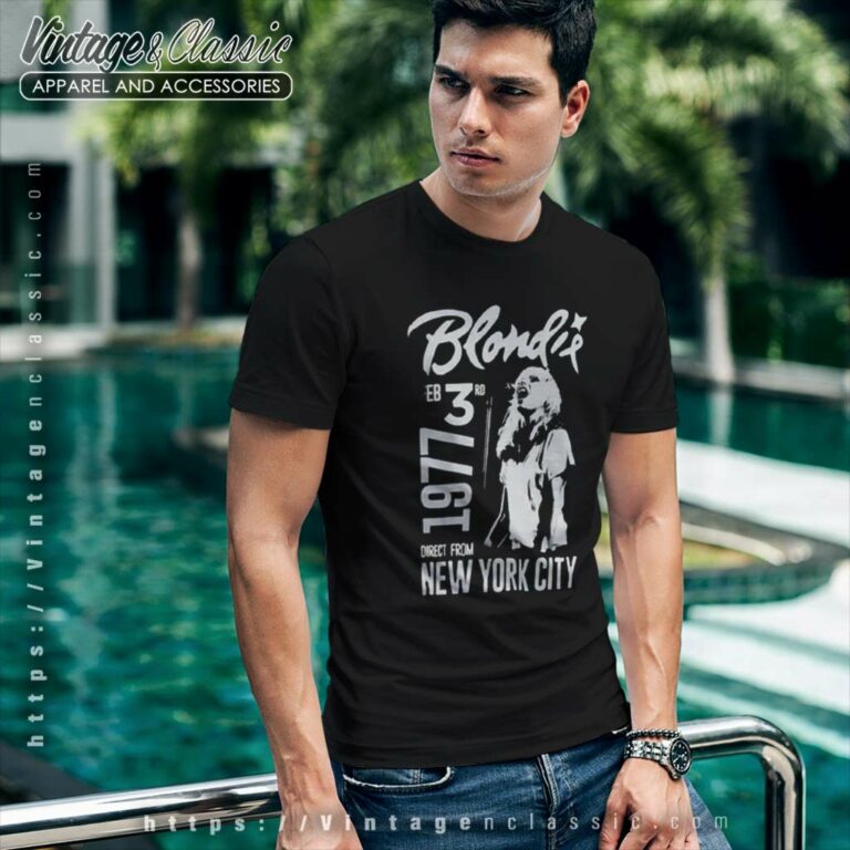 Blondie Print The Legend 90s T Shirt Blondie Print The Legend 90s T Shirt
