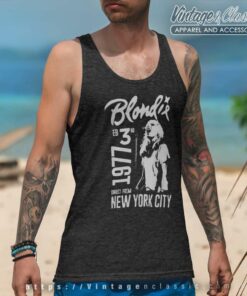 Blondie Print The Legend 90s Tank Top Racerback