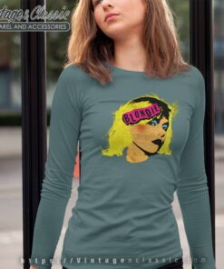 Blondie Punk Debbie Harry Official Tee Long Sleeve Tee