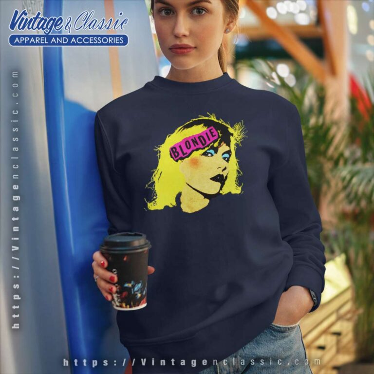 Blondie Punk Debbie Harry Official Tee Sweatshirt Blondie Punk Debbie Harry Official Tee Sweatshirt