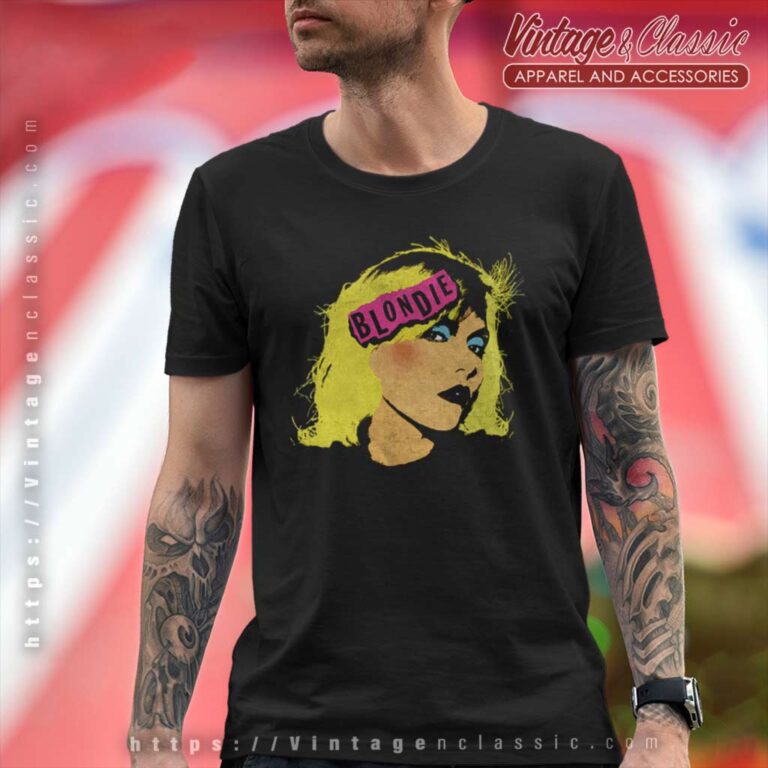 Blondie Punk Debbie Harry Official Tee T Shirt Blondie Punk Debbie Harry Official Tee T Shirt