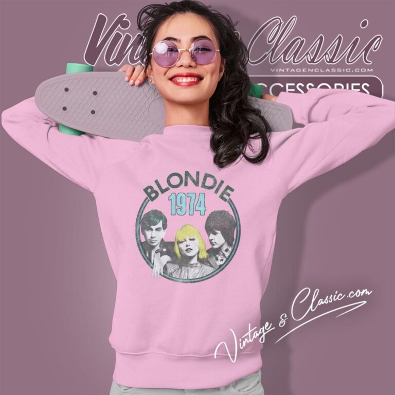 Blondie Shirt 1974 Group Photo Blondie Sweatshirt Blondie Shirt 1974 Group Photo Blondie Sweatshirt