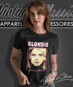 Blondie Shirt 90s 1999 Tour Rare Deborah Harry 6 Blondie Shirt 90s 1999 Tour Rare Deborah Harry Women T Shirt