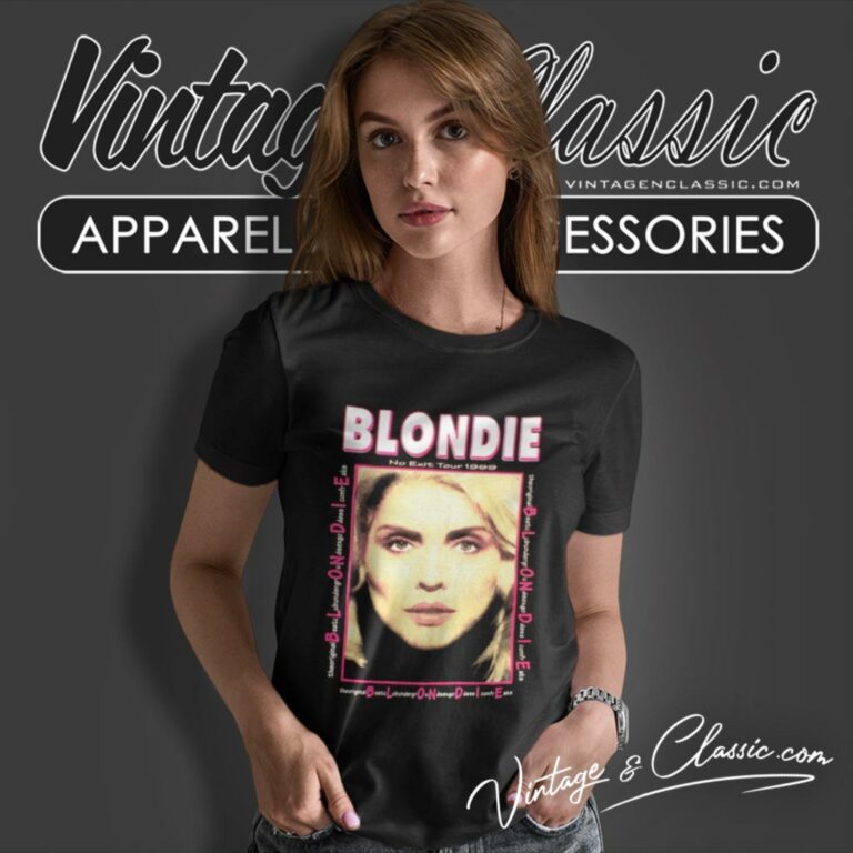 Blondie Shirt 90s 1999 Tour Rare Deborah Harry Women T Shirt Blondie Shirt 90s 1999 Tour Rare Deborah Harry Women T Shirt