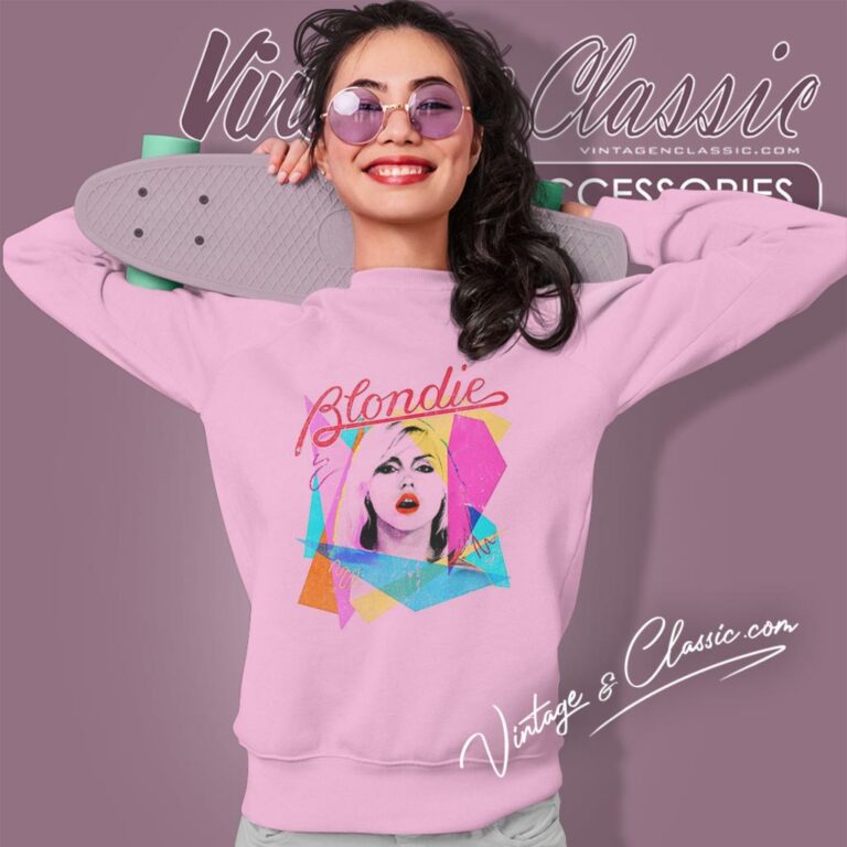 Blondie Shirt Ahoy 80s Amplified Sweatshirt Blondie Shirt Ahoy 80s Amplified Sweatshirt
