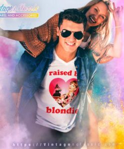 Blondie Shirt Denise Hollywood Salcedo Raised 5 Blondie Shirt Denise Hollywood Salcedo Raised V Neck TShirt