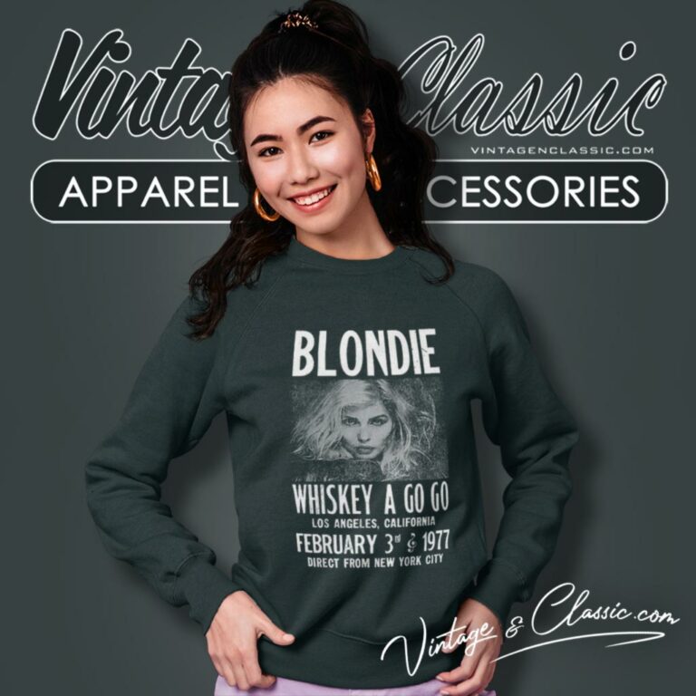 Blondie Shirt Whiskey A Go Go Los Angeles California Sweatshirt Blondie Shirt Whiskey A Go Go Los Angeles California Sweatshirt