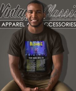 Blondie Tour Dates 2023 2024 T Shirt