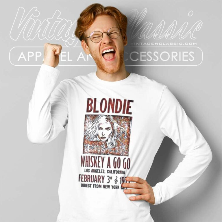 Blondie Whiskey Go Go Long Sleeve Tee Blondie Whiskey Go Go Long Sleeve Tee