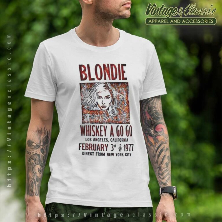 Blondie Whiskey Go Go T Shirt Blondie Whiskey Go Go T Shirt