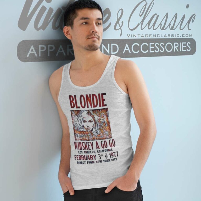 Blondie Whiskey Go Go Tank Top Racerback Blondie Whiskey Go Go Tank Top Racerback