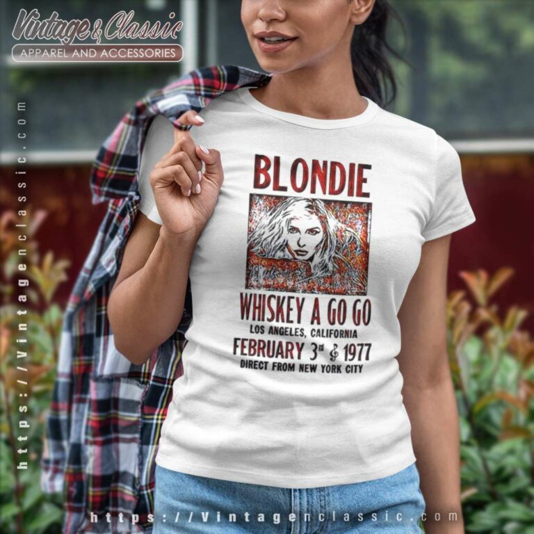 Blondie Whiskey Go Go Women TShirt Blondie Whiskey Go Go Women TShirt