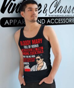 Bloody Mary Full Of Vodka Tank Top Racerback