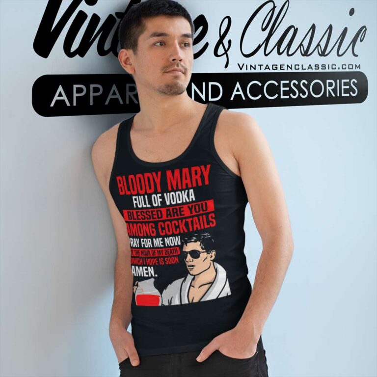 Bloody Mary Full Of Vodka Tank Top Racerback Bloody Mary Full Of Vodka Tank Top Racerback