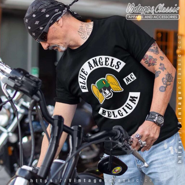 Blue Angels Mc Belgium T Shirt Blue Angels Mc Belgium T Shirt