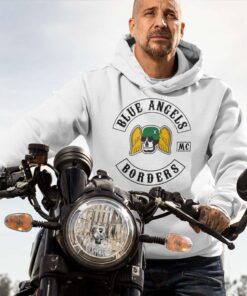 Blue Angels Mc Borders Hoodie