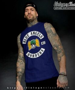 Blue Angels Mc Borders Tank Top